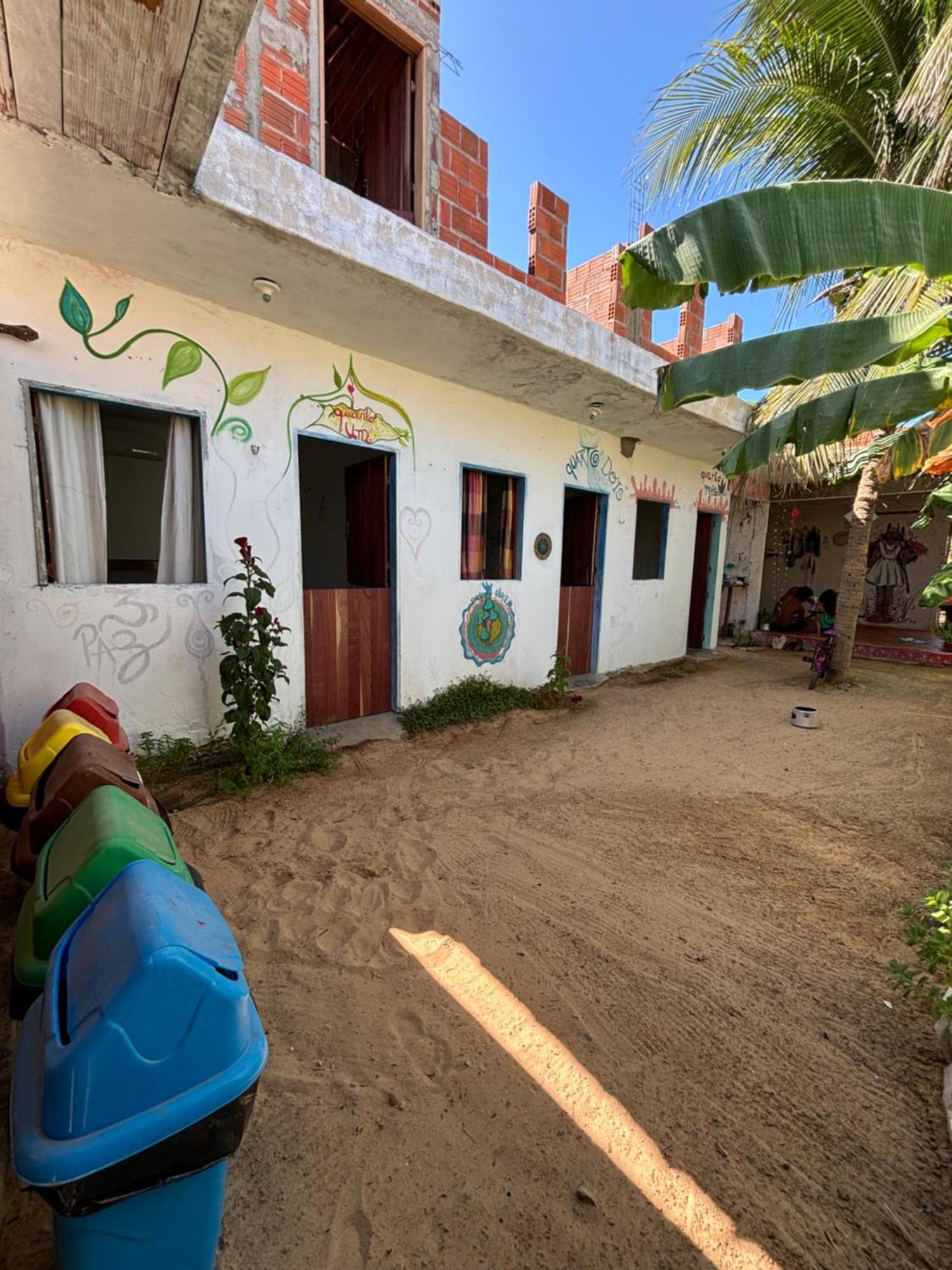 Hostel Flor Da Vida Canoa Quebrada Luaran gambar