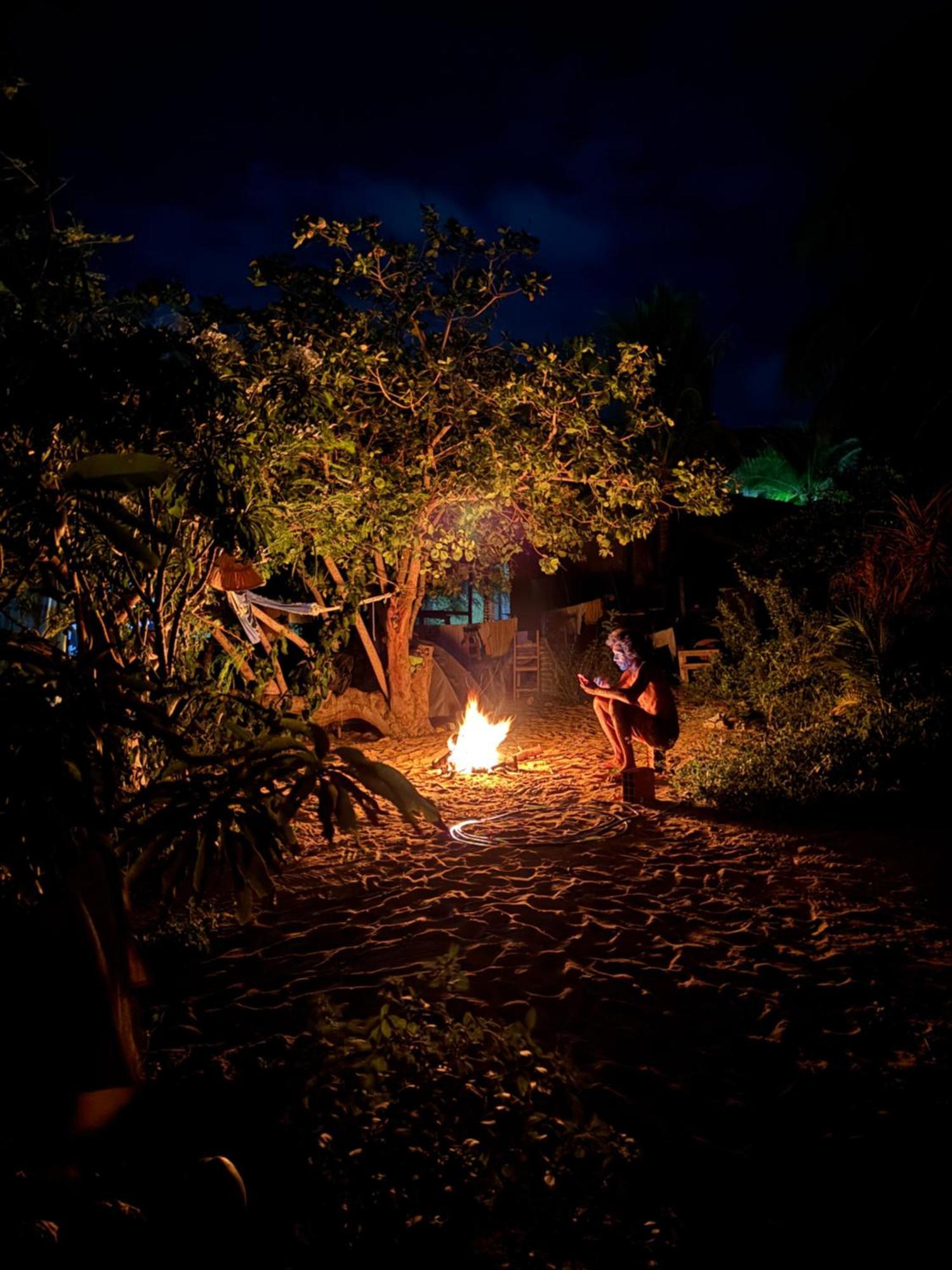Hostel Flor Da Vida Canoa Quebrada Luaran gambar